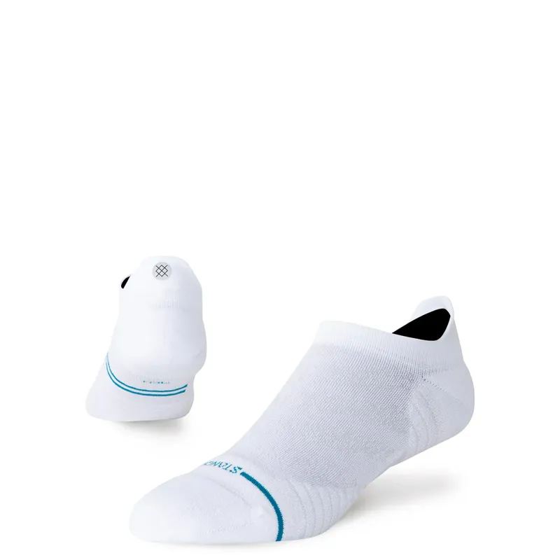 Stance Socks Run Light Tab - White-1
