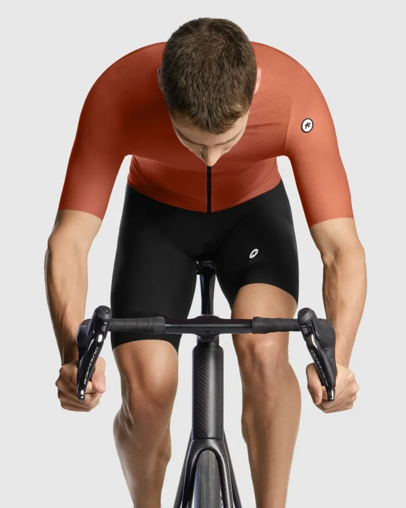 Assos Mille GT Cycling Jersey S11 in Rusty Brown-1