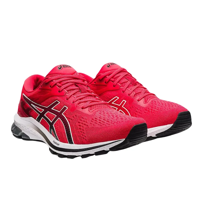 Asics Men's GT1000 10 Running Shoes in Electric Red / Black-6