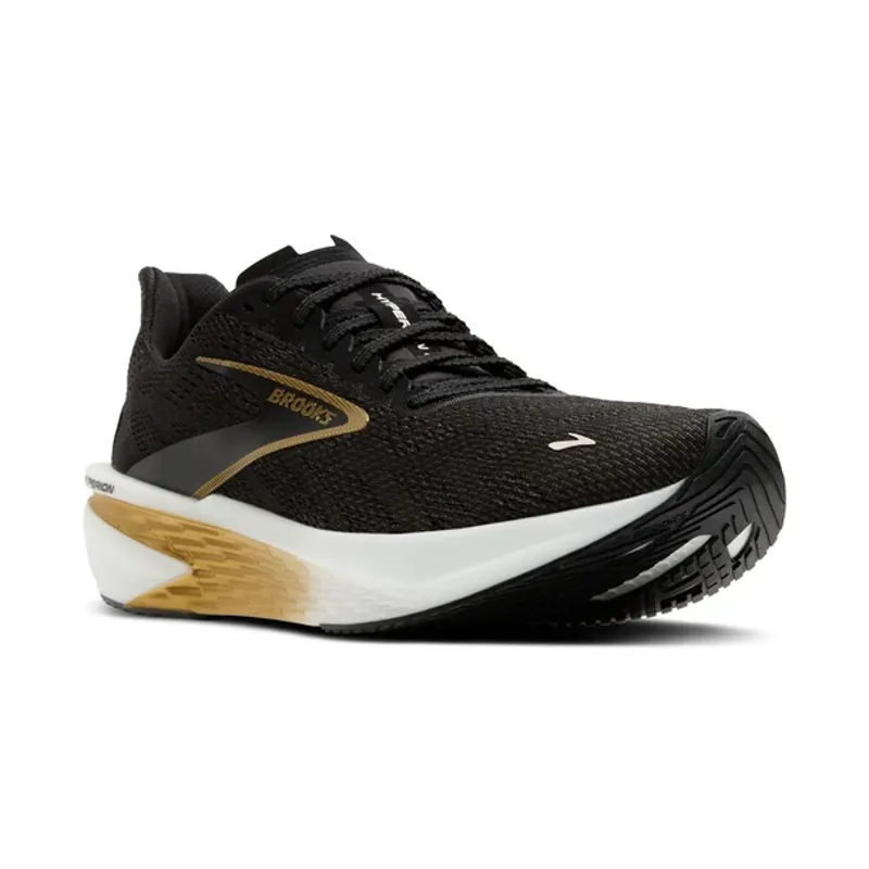 Brooks Men's Hyperion 2 Running Shoes in Black/Gold/Pink -1