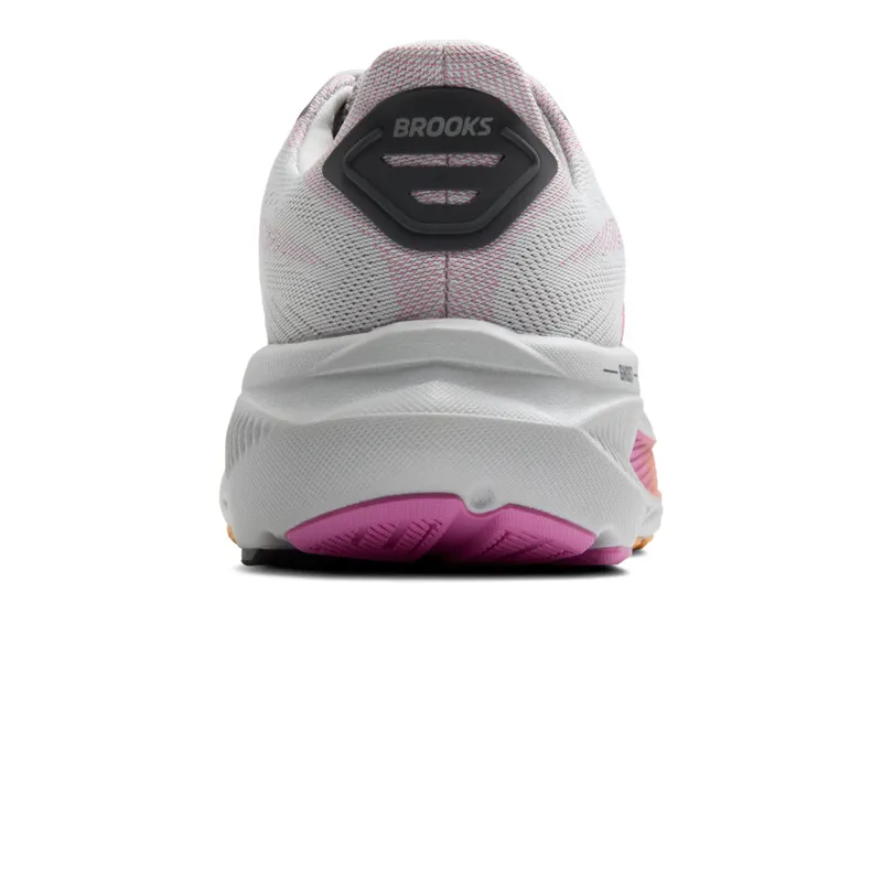 Brooks Women's Ghost 17 Running Shoes in Oyster/Apricot/Pink-9
