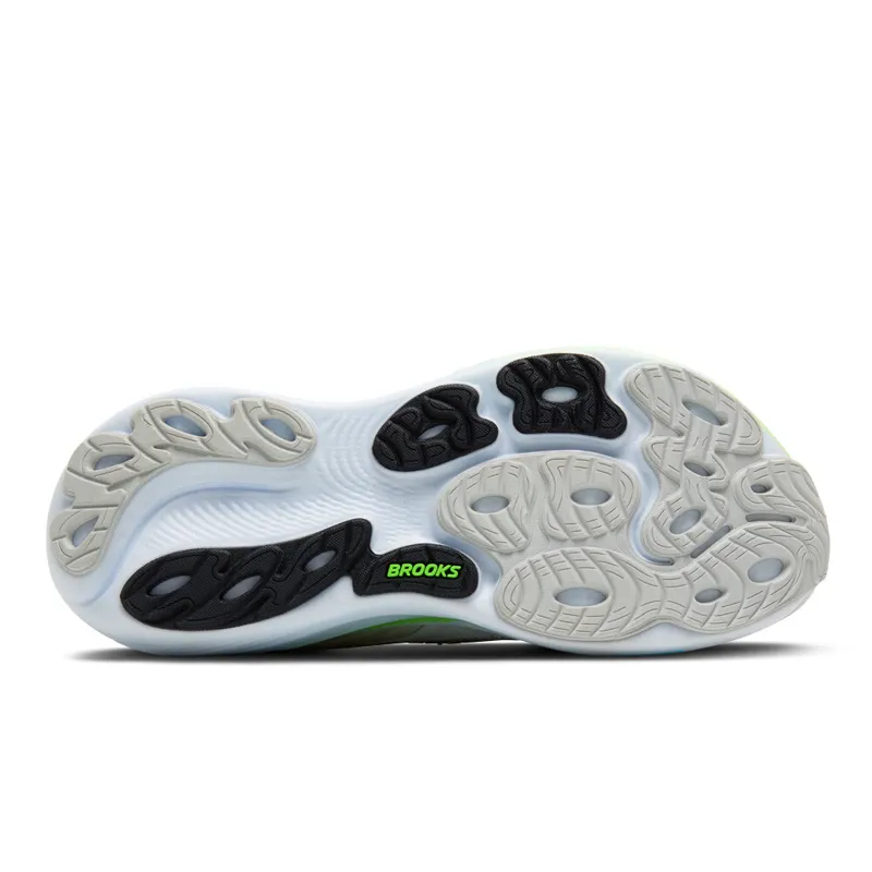 Brooks Men's Adrenaline GTS 25 Running Shoes in Oyster Green Blue -3