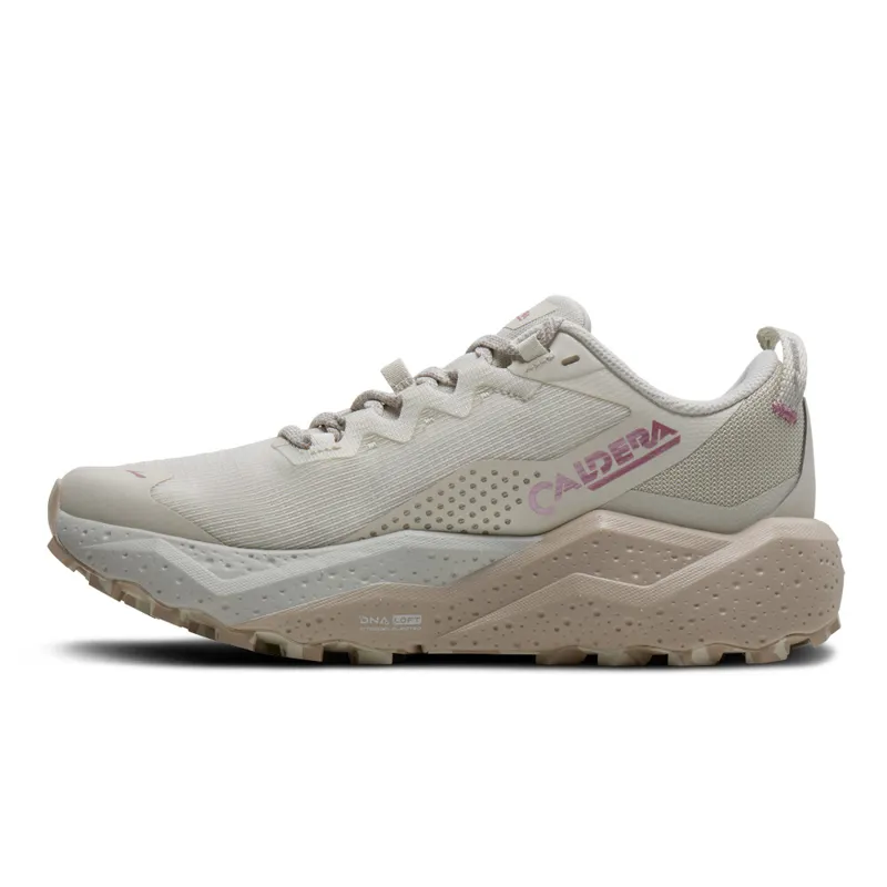 Brooks Women's Caldera 8 Trail Running Shoes in Vaporous Grey White -4