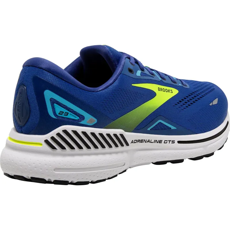 Brooks Men's Adrenaline GTS 23 Running Shoes in Blue/Nightlife/Black-2