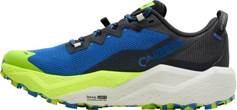 Brooks Men's Caldera 8 Trail Running Shoes in Regatta/Ebony/Nightlife-1