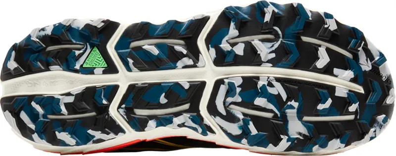 Brooks Men's Cascadia 18 Trail Shoes in Legion Blue/Black/Flame-5