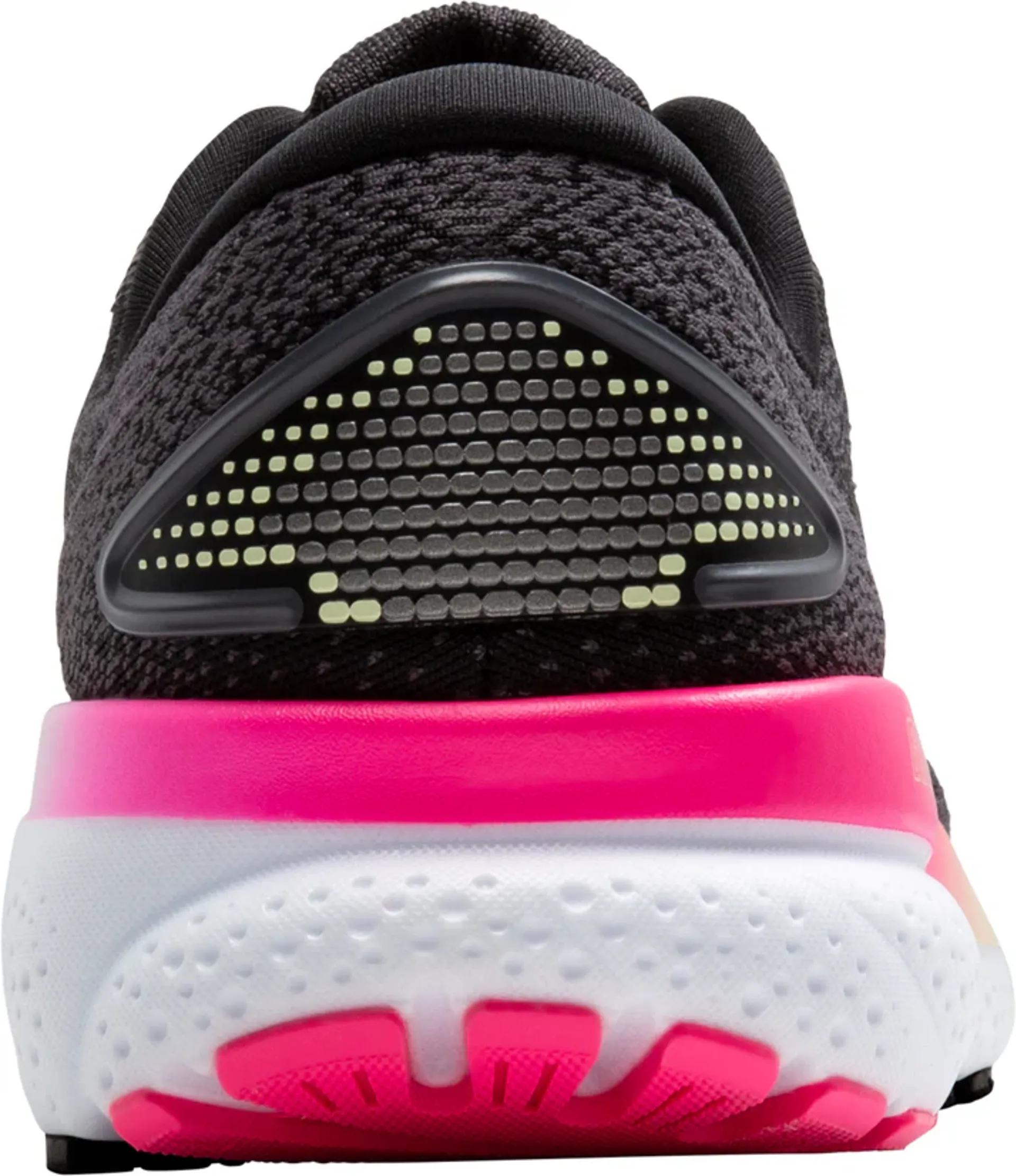 Brooks Women s Ghost 16 Running Shoes in Black Pink Yellow