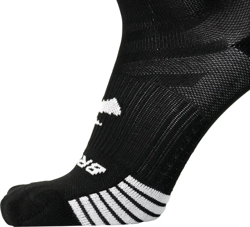 Brooks Unisex Ghost Lite Quarter Running Socks - 2-Pack in Black -1