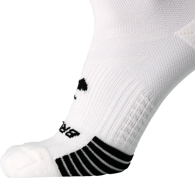 Brooks Unisex Ghost Lite Quarter Running Socks - 2-Pack in White-1