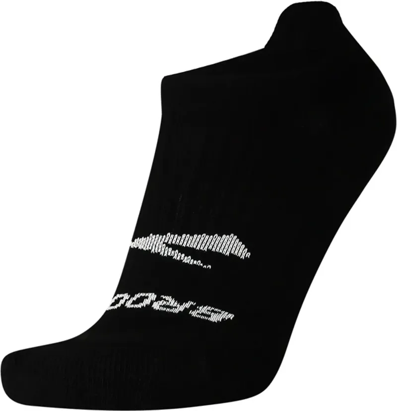 Brooks Ghost Lite No Show Running Socks 2-Pack in Black