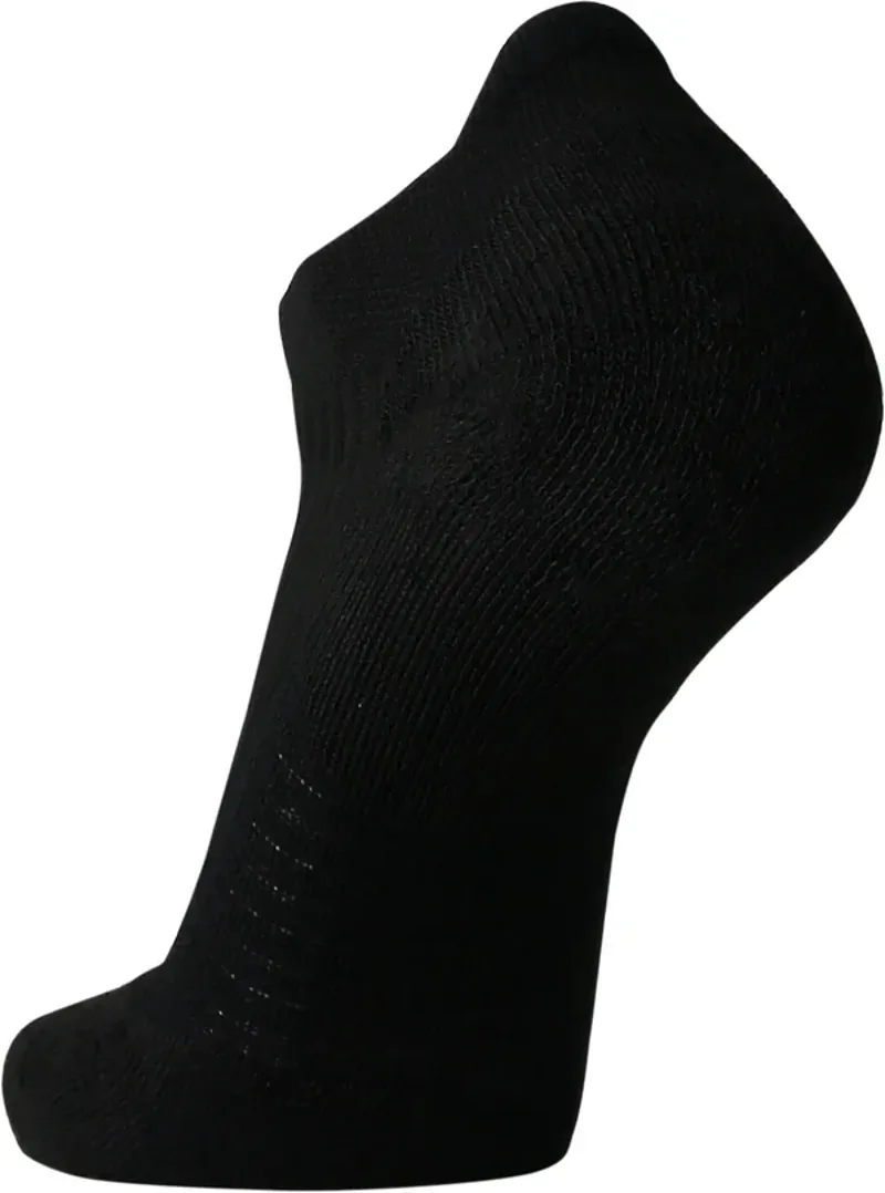 Brooks Ghost No Show Running Socks in Black-3