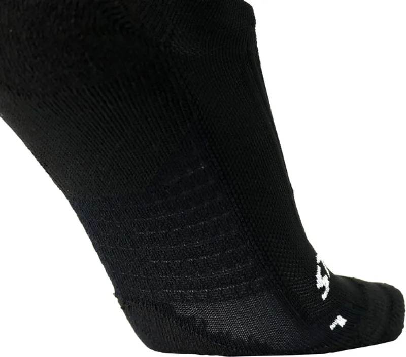 Brooks Ghost No Show Running Socks in Black-1
