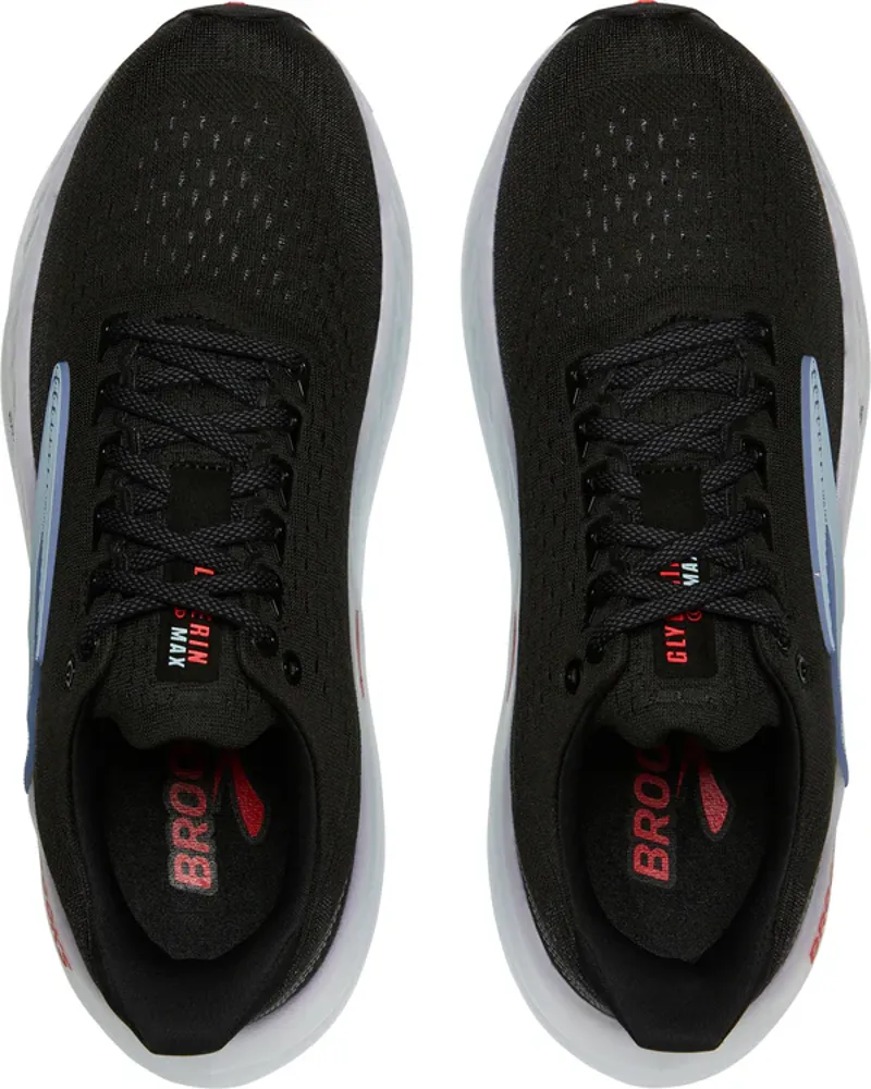 Brooks Men's Glycerin Max Running Shoes in Black/ Ebony-2