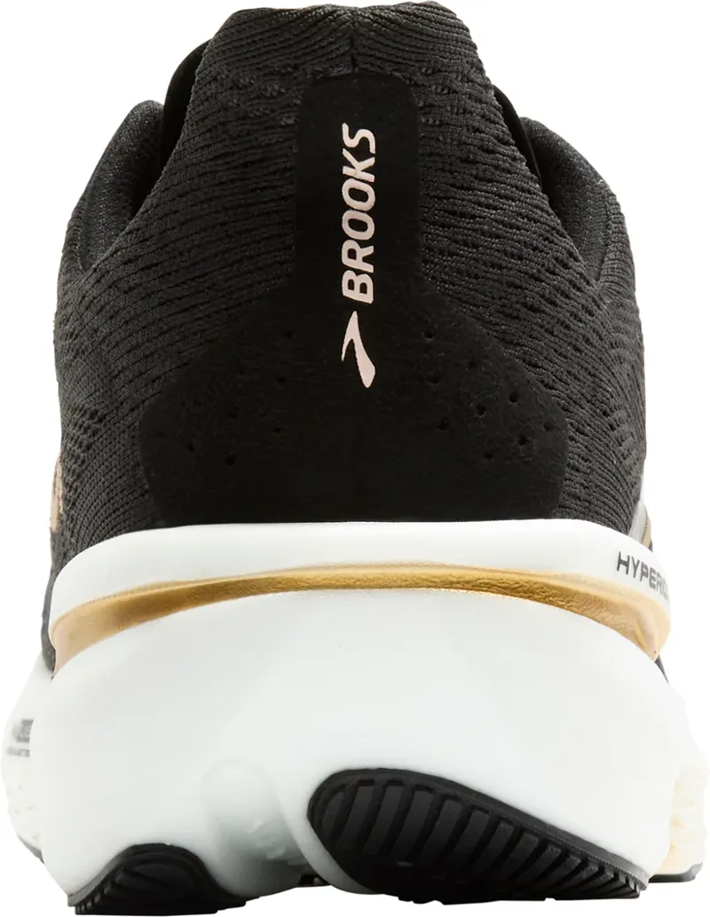 Brooks Women's Hyperion 2 Running Shoes in Black/Gold/Pink -2