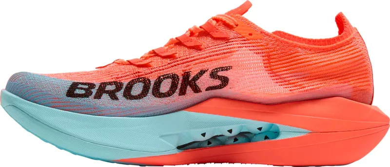 Brooks Unisex Hyperion Elite 5 Racing Shoes in Pink Clay/Atomizer Blue-4