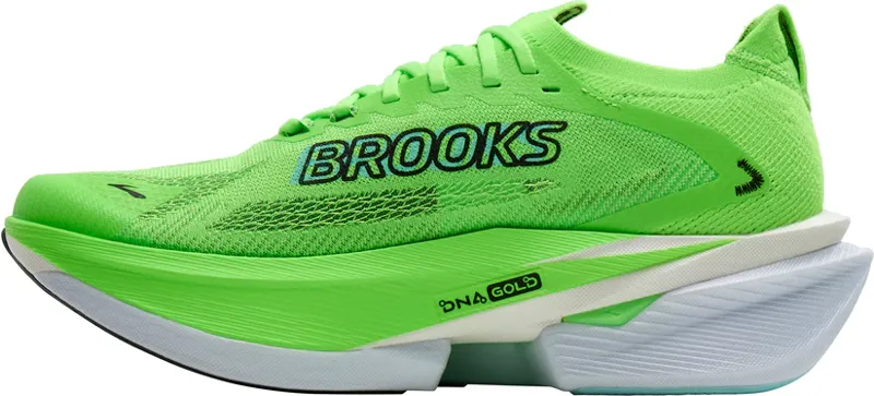 Brooks Men's Hyperion Max 3 Running Shoes in Green Gecko/Black/Blue-2