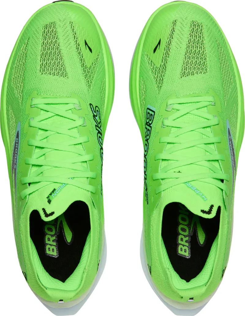 Brooks Men's Hyperion Max 3 Running Shoes in Green Gecko/Black/Blue-1
