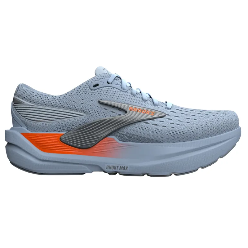 Brooks Men's Ghost Max 3 Running Shoes in Skyway/Blue/Orange