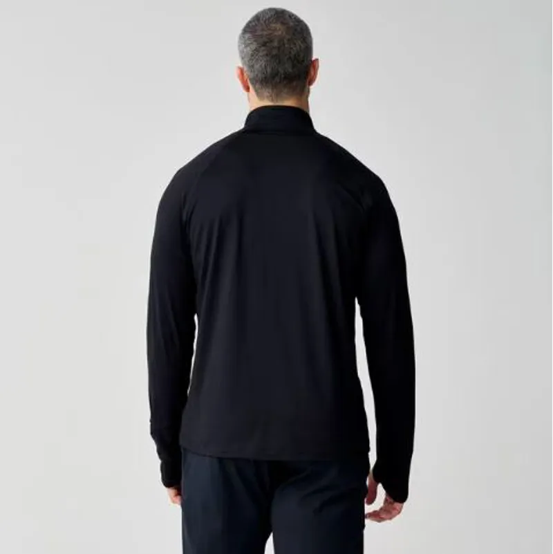 Brooks Men's Dash 1/4 Zip 3.0 Bestselling Running Top in Black-1
