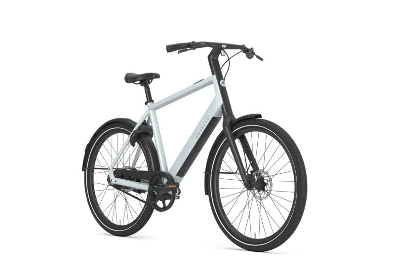 Gazelle Curb C1 HRB High - Step 360 Wh eBike in Platinum White Gloss-1
