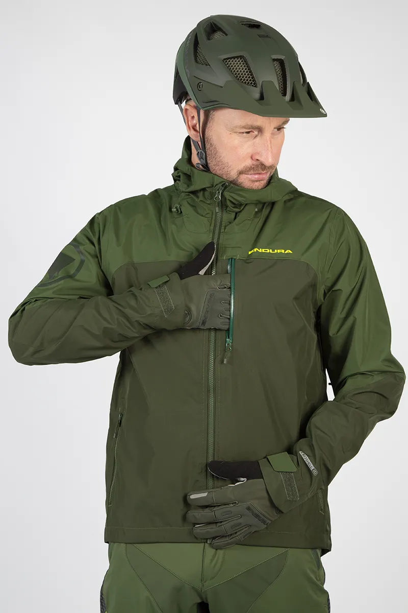 Endura SingleTrack Windproof Gloves in Electric Blue -1