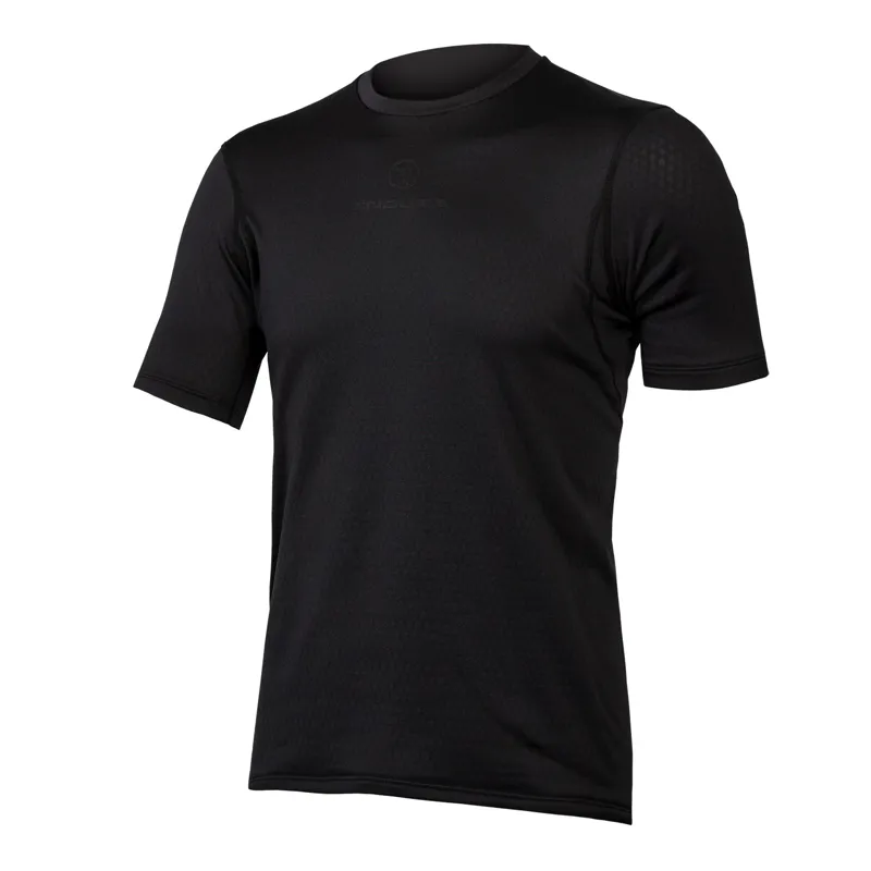 Endura Transloft S/S Baselayer in Black -5