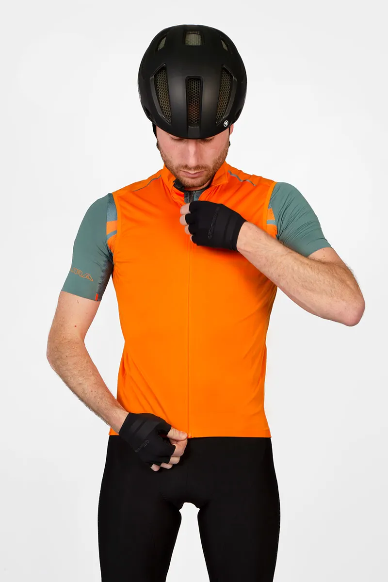 Endura Pro SL Lite Gilet in Orange-1