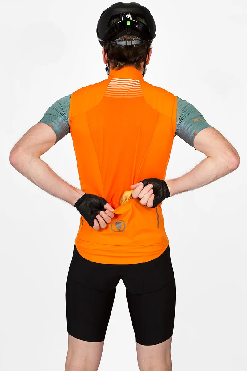 Endura Pro SL Lite Gilet in Orange-3