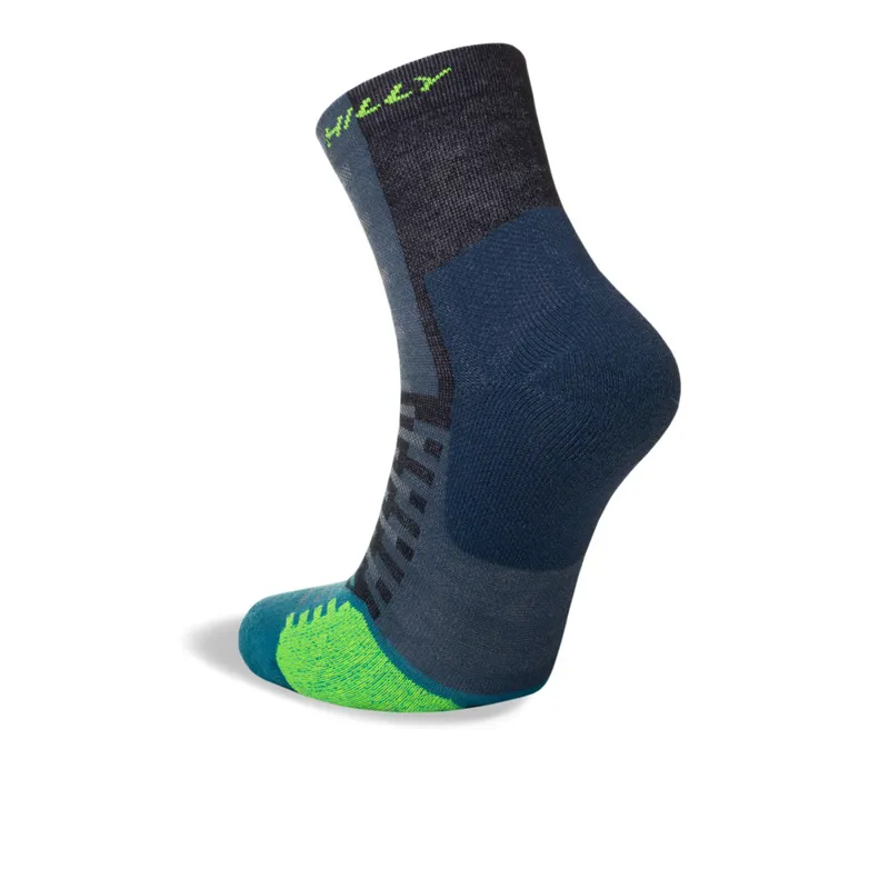 Hilly Active Anklet Min Cushion Running Socks in Denim/Teal-4