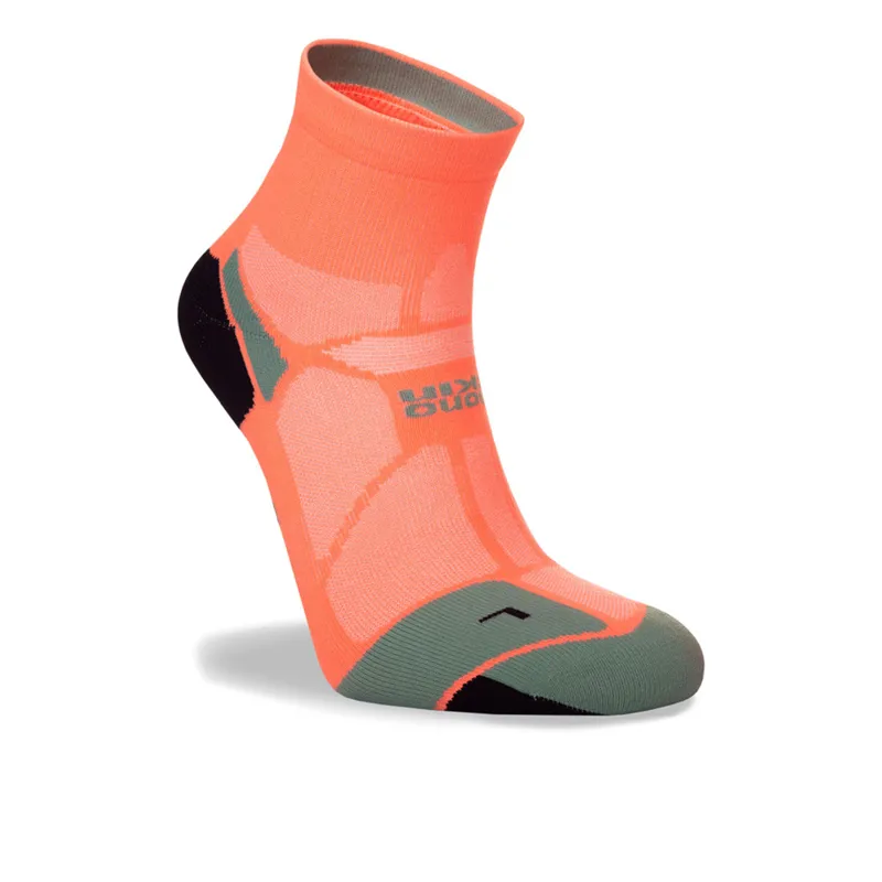 Hilly Marathon Fresh - Anklet Sock in Neon Candy/Sage