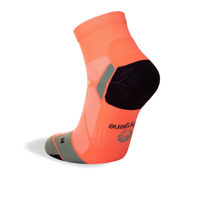 Hilly Marathon Fresh - Anklet Sock in Neon Candy/Sage-2