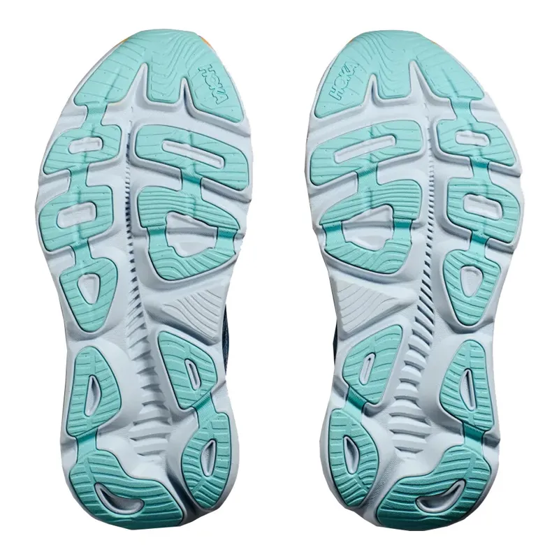 Hoka Men's Wide Fit Gaviota 5 Road Running Shoes in Shadow Dusk-4