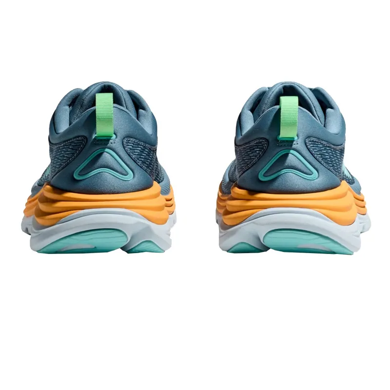 Hoka Men's Wide Fit Gaviota 5 Road Running Shoes in Shadow Dusk-2