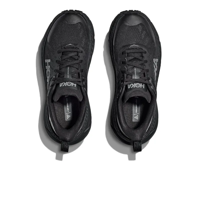 Hoka Women's Challenger ATR 7 GTX Trail Running Shoes in Black/Black-3