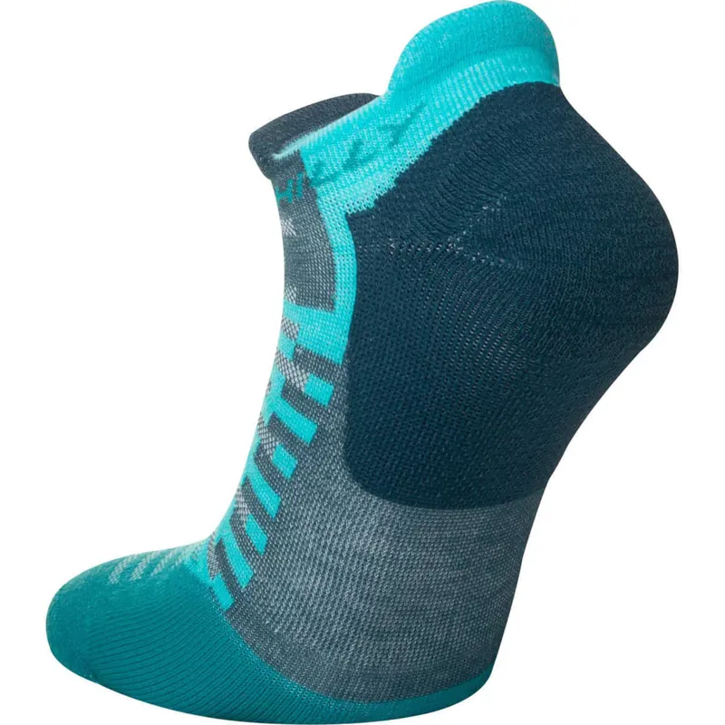 Hilly Active Socklet Running Socks in Blue/Teal-4