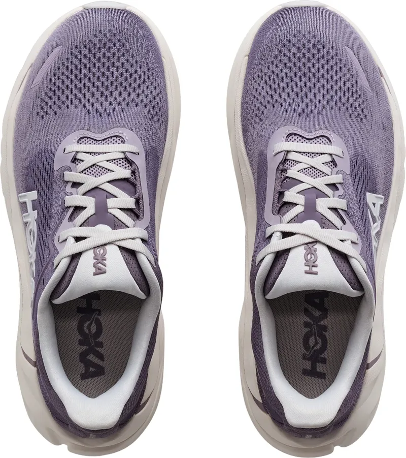 Hoka Women's Arahi 9 Stability Running Shoes in Purple Fog/Lilac-3
