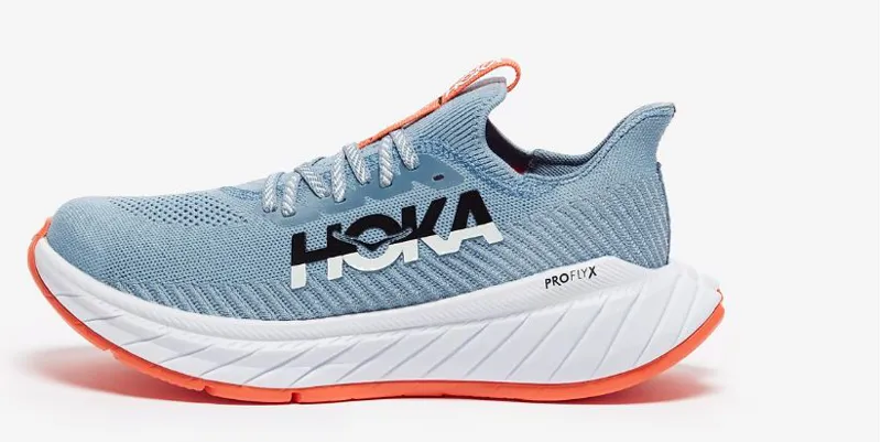 Hoka Men's Carbon X 3 Running Shoes in Mountain Spring Puffin Bill-3