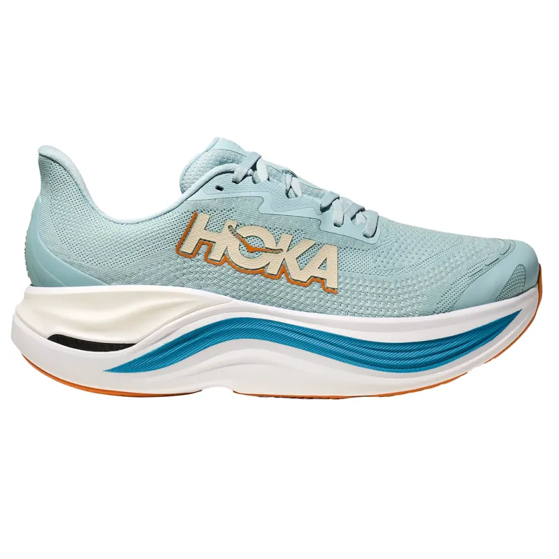Hoka Men's Skyward X Neutral Running Shoes in Clear Sea / Alpine Blue 