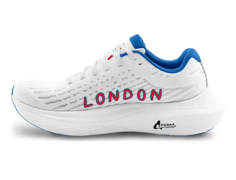 Topo Athletic Men's Specter 2 London Running Shoes White/Red -3