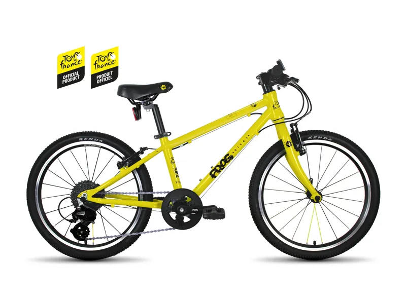 Frog 53 TDF 20-Inch Wheel 5-8 Years Kids Hybrid Bike Yellow