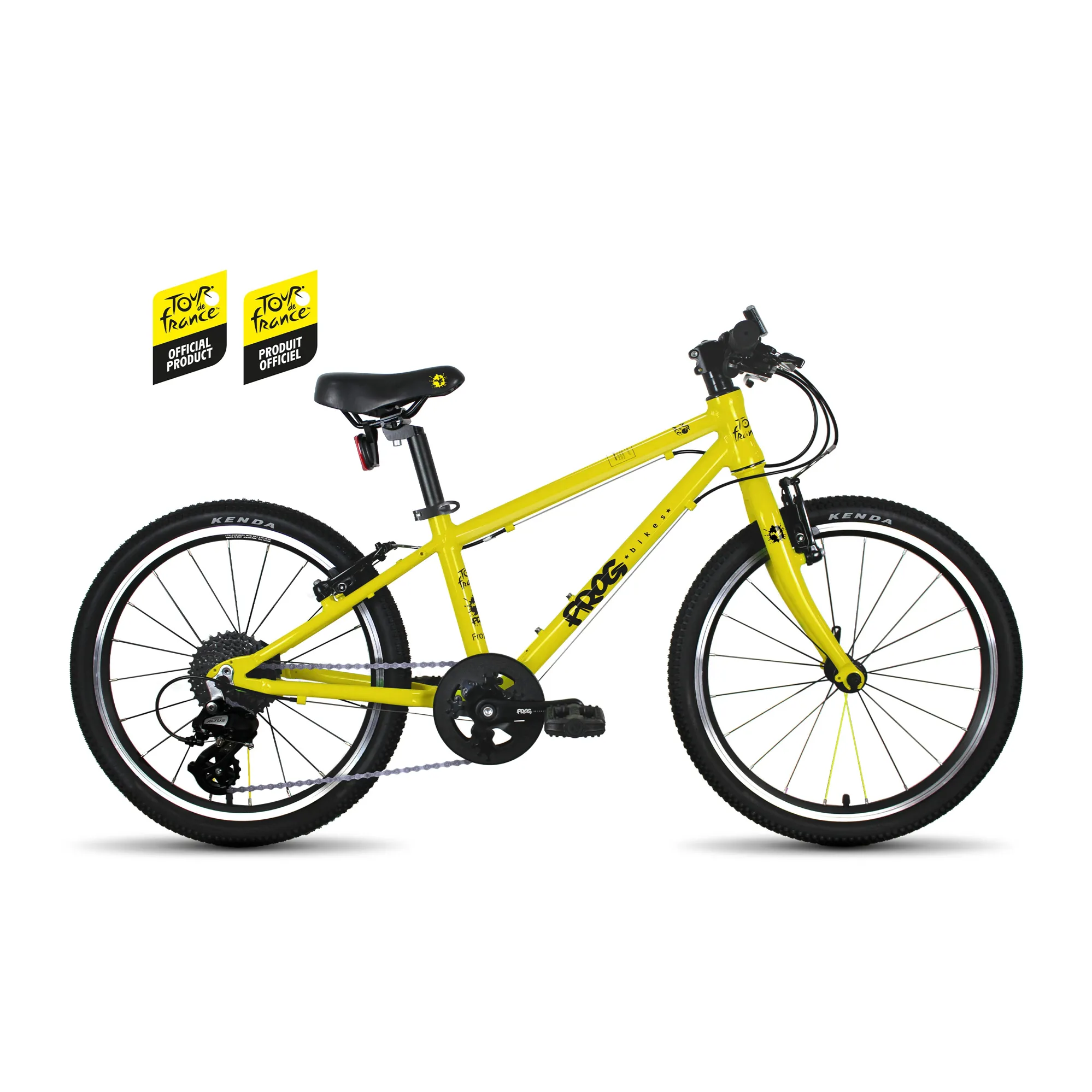 Frog 53 TDF 20-Inch Wheel 5-8 Years Kids Hybrid Bike Yellow