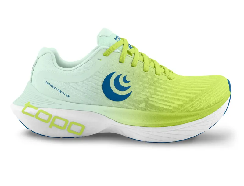 Topo Athletic Men's Specter 2 Running Shoes in Green Blue