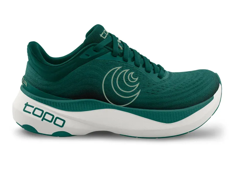 Topo Athletic Men's Aura Running Shoes in Teal/White 