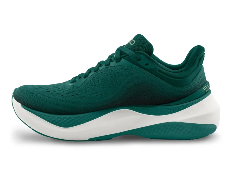 Topo Athletic Men's Aura Running Shoes in Teal/White -1