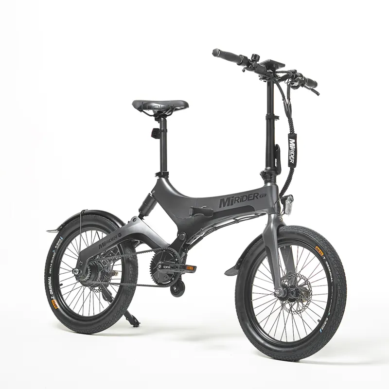 MiRiDER 20 Folding Electric Bike in GB3 Onyx Grey-1