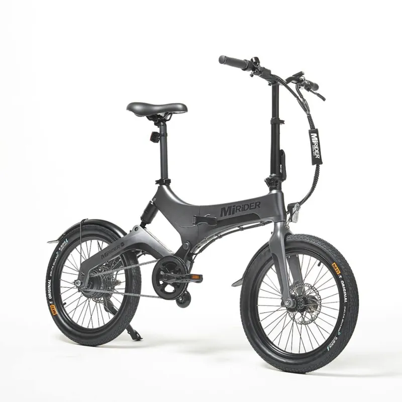 MiRiDER 20 Compact Folding Electric Bike in Ember Onyx Grey-2