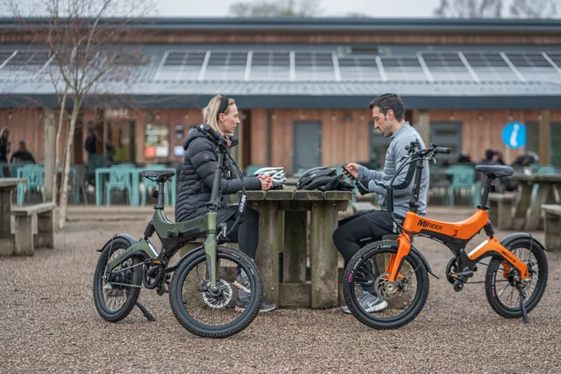 MiRiDER 20 GB3 Folding Electric Bike Ember Orange-2