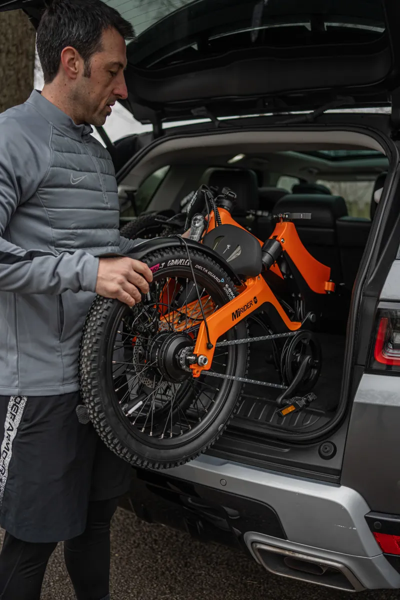 MiRiDER 20 GB3 Folding Electric Bike Ember Orange-4