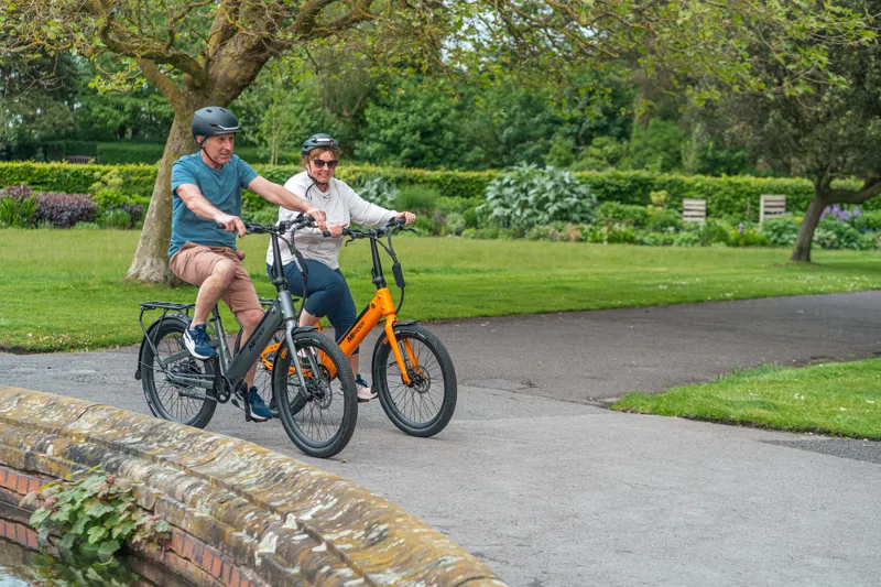 MiRiDER 24 GB3 Compact Step Through Electric Bike in Onyx Grey-3