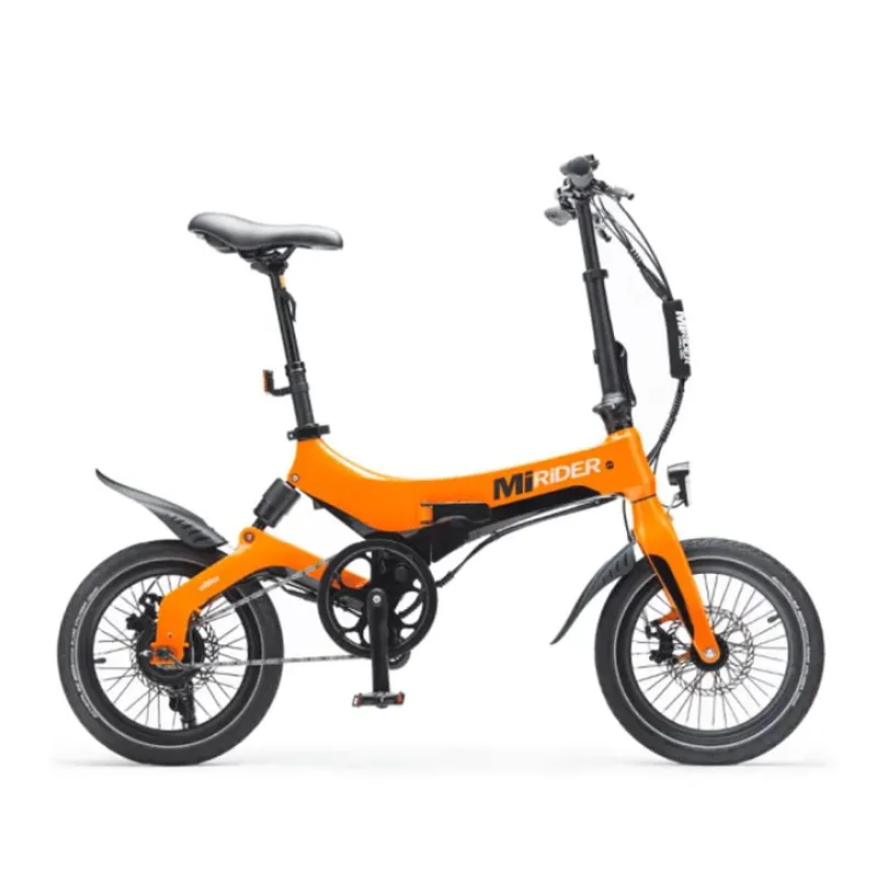 MiRiDER One Electric Folding e-Bike in Solar Orange	